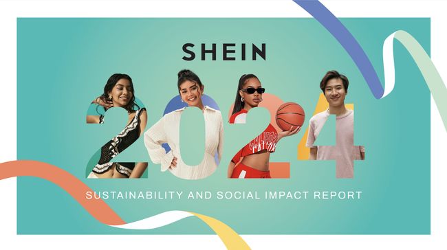 Cover page of SHEIN's sustainability report
